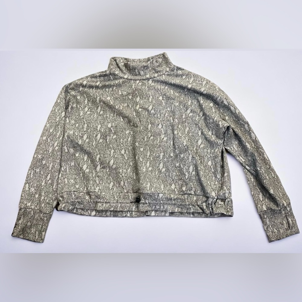 Kyodan Outdoor Women's Cinch Waist crop sweater SZ XL